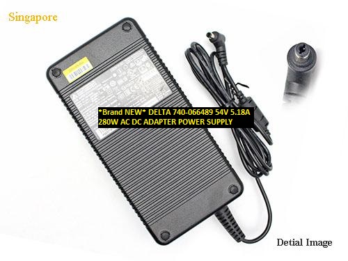 *Brand NEW* 740-066489 DELTA 54V 5.18A 280W AC DC ADAPTER POWER SUPPLY